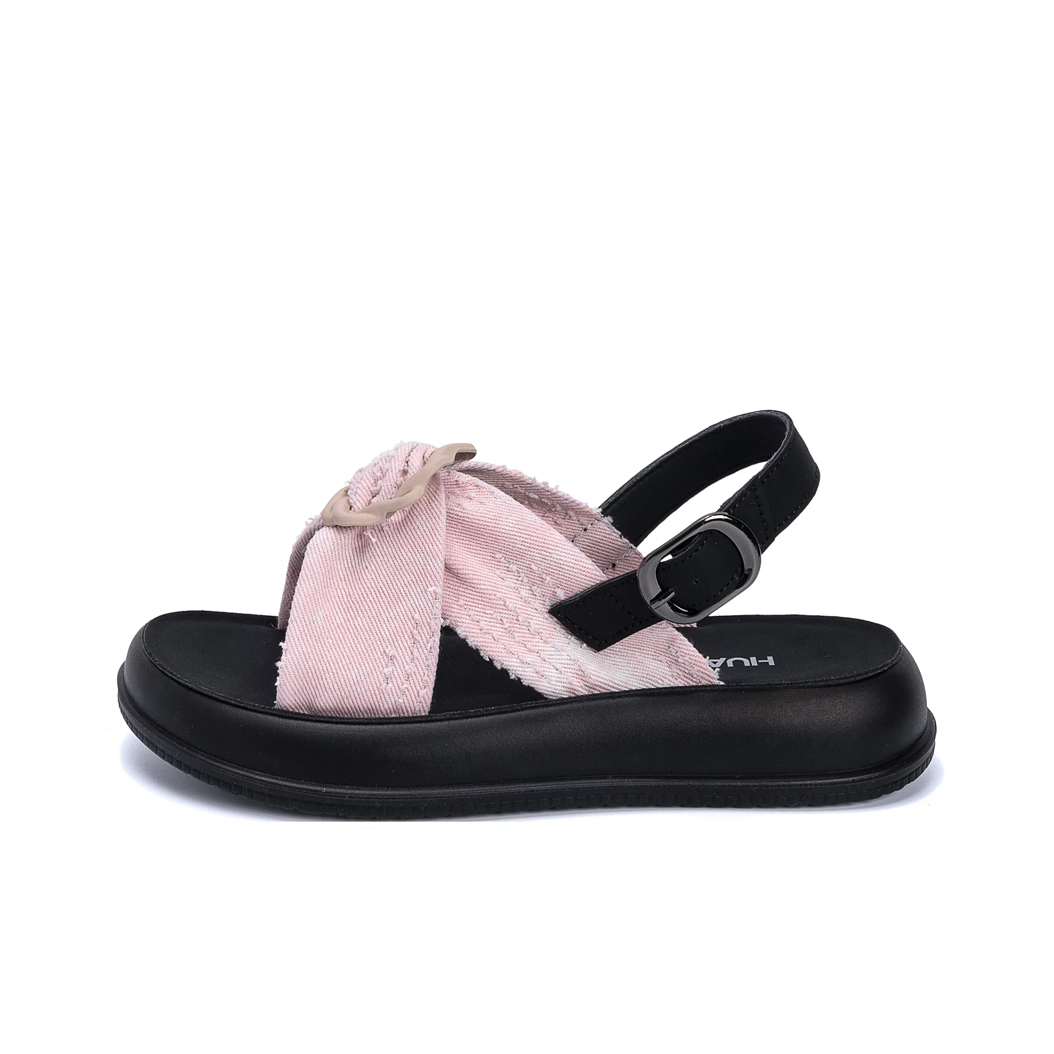 HUANQIU Пляжные сандалии Женские Розовый