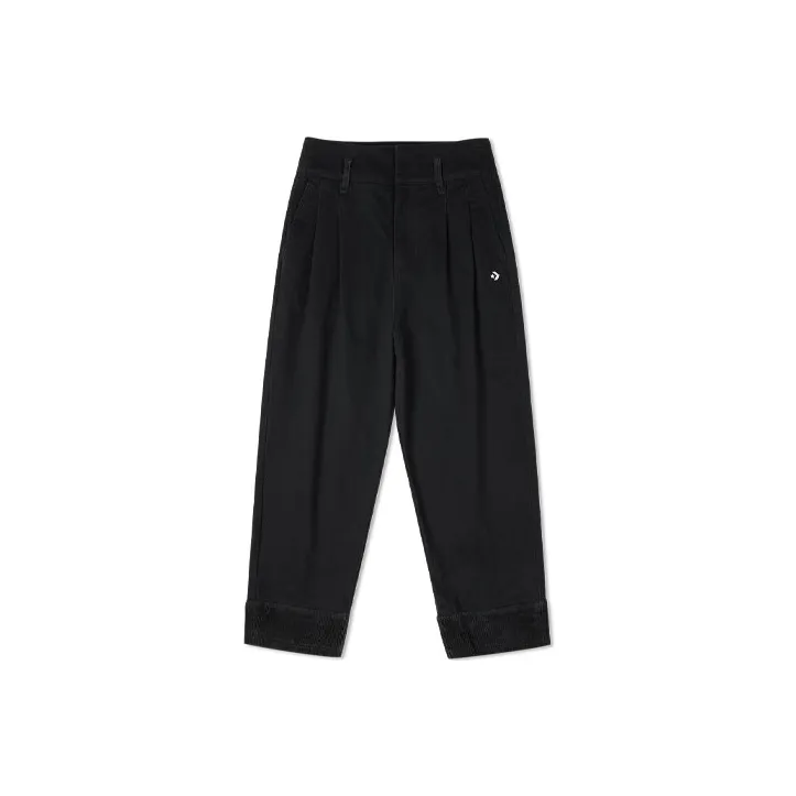 Конверс Повседневные Брюки Женские Черные