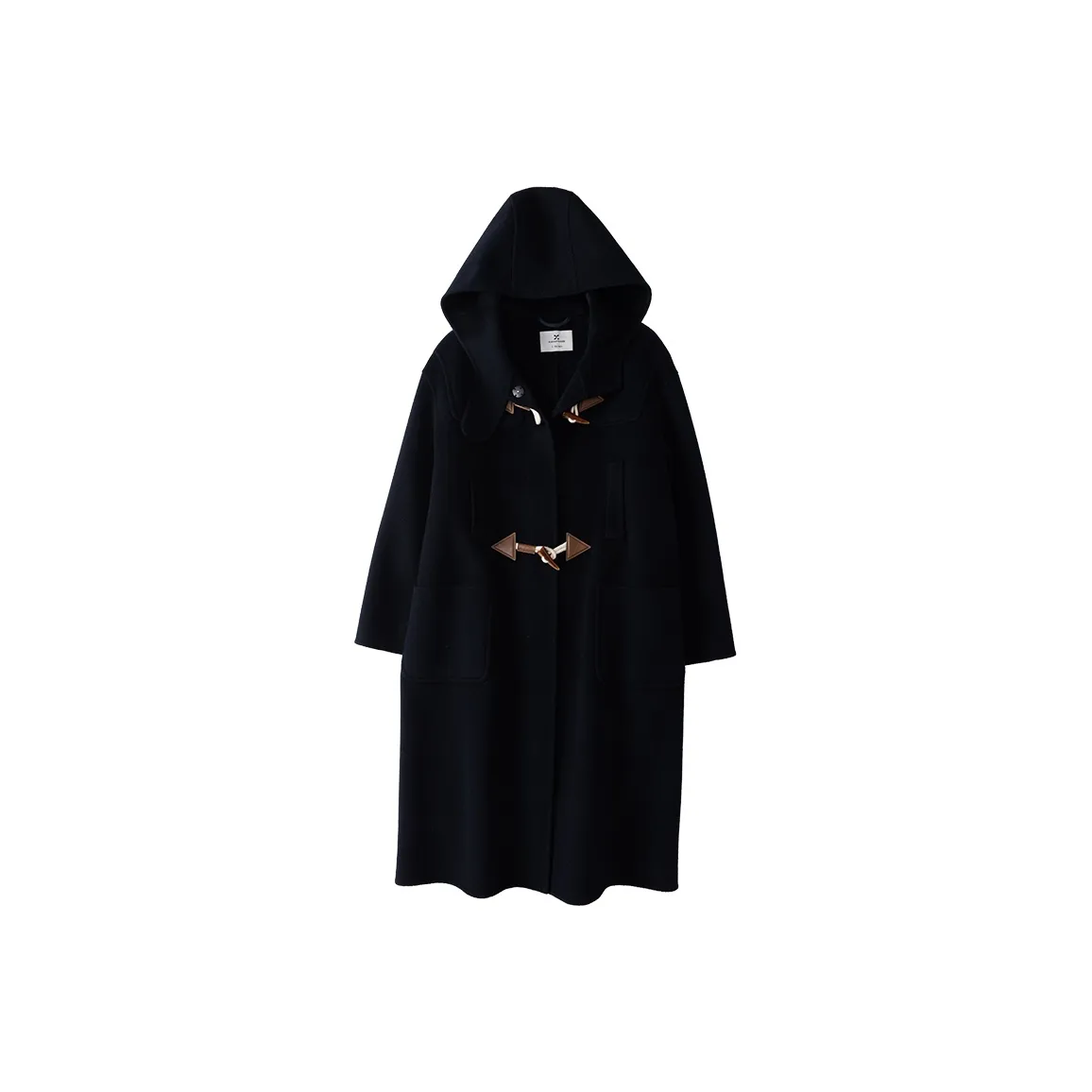 XIANGYING Coats Women's Navy Blue