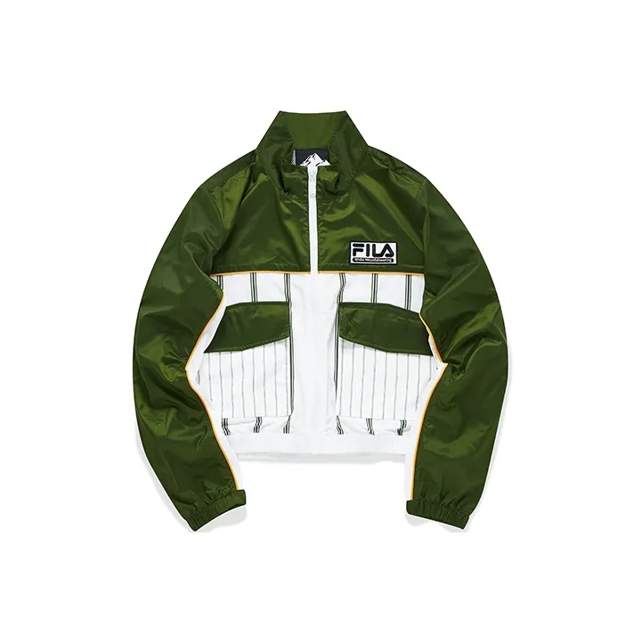 White Mountaineering X FILA FUSION FILA FUSION Hakusan L Collaboration Collection Sun Protection Clothing Women's Jungle Jasper