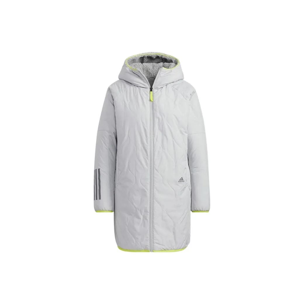 Adidas Пуховая куртка Женская Серого цвета