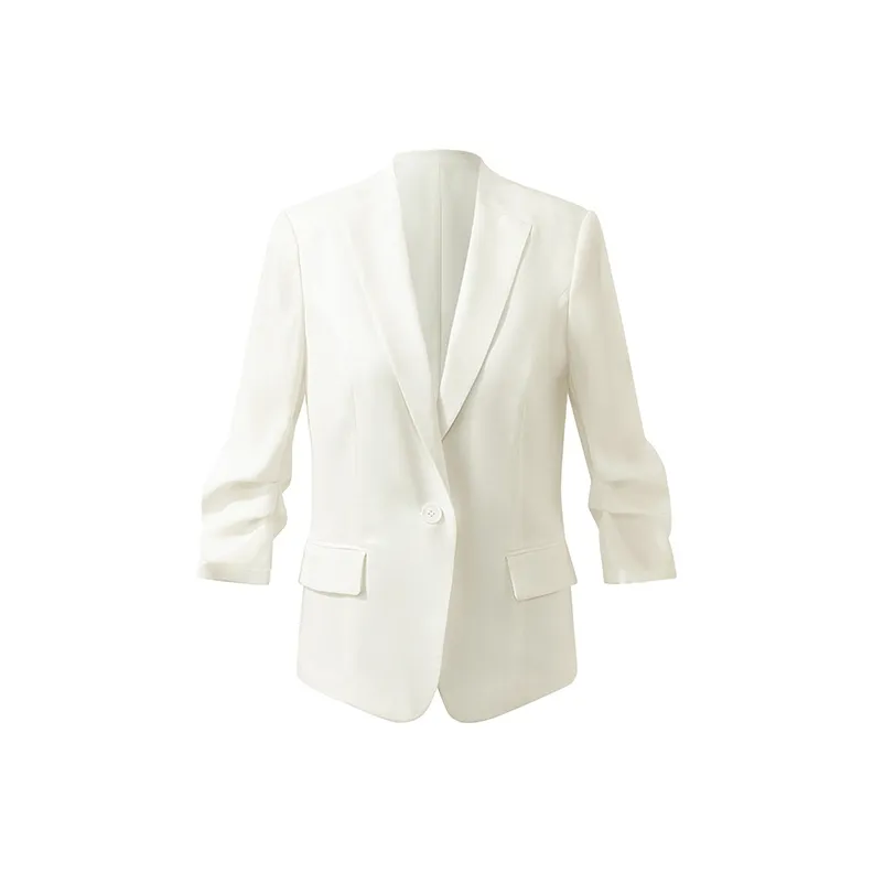 GOELIA Business Suit Women's Raw White