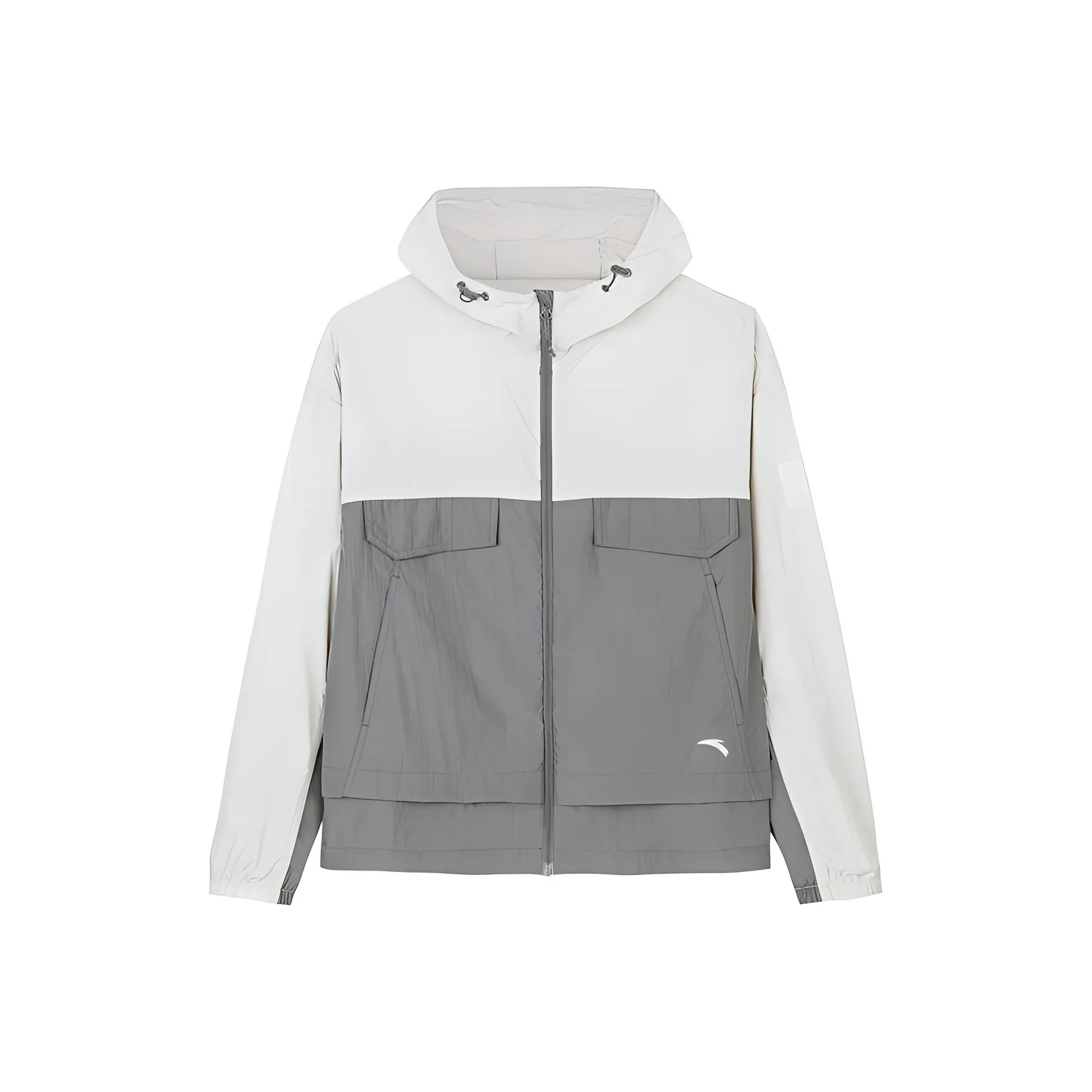 ANTA x ZHONGGUOGUOJIADILI LIANMINGKUAN Outdoor Collection Защита от солнца Женская одежда Темно-зеленый Нефритово-серый