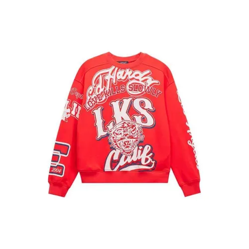 Ed Hardy Красный китайский Женские Свитшоты