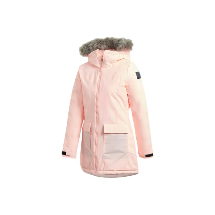 Adidas Розовые Женские Парки