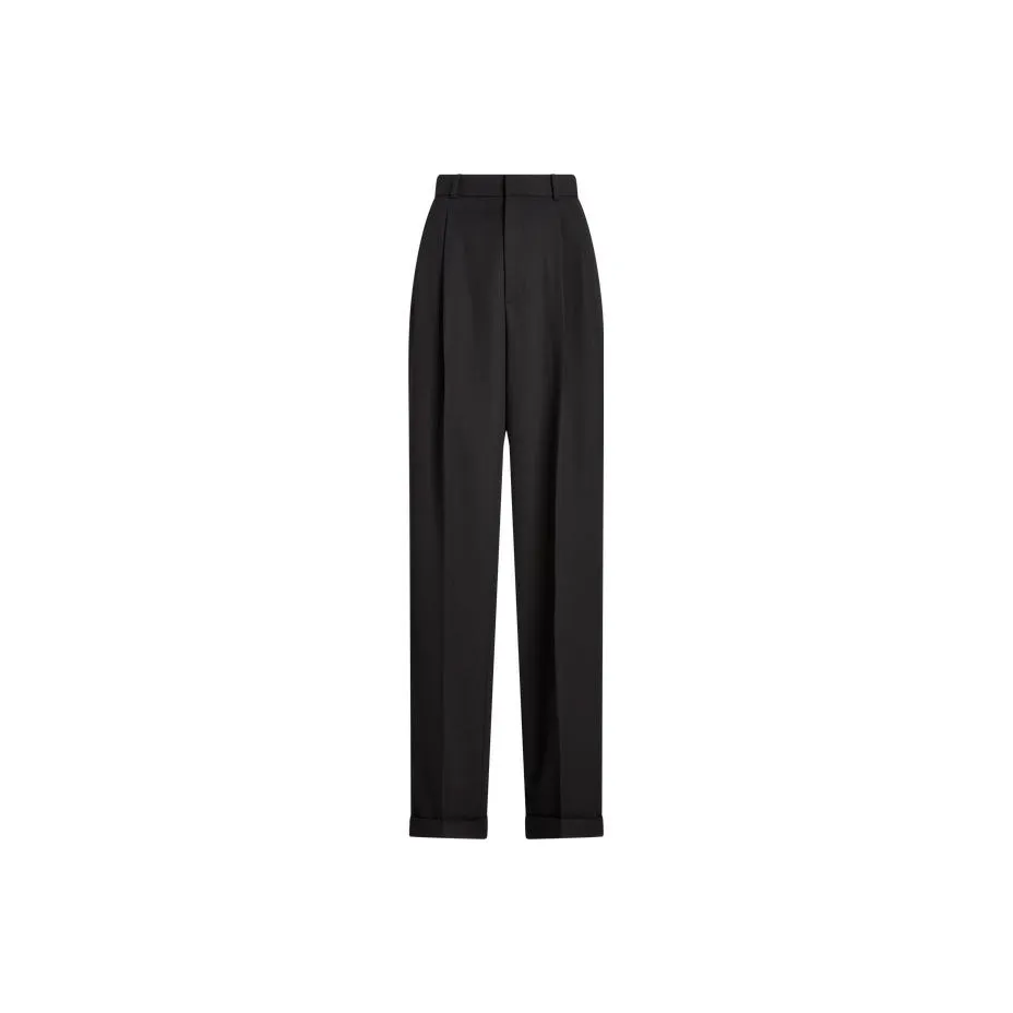 Polo Ralph Lauren FW23 Casual Pants Women's Black