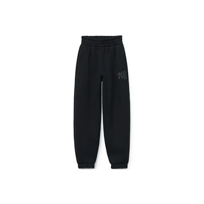 Alexander Wang Logo print Tapered Track Pants