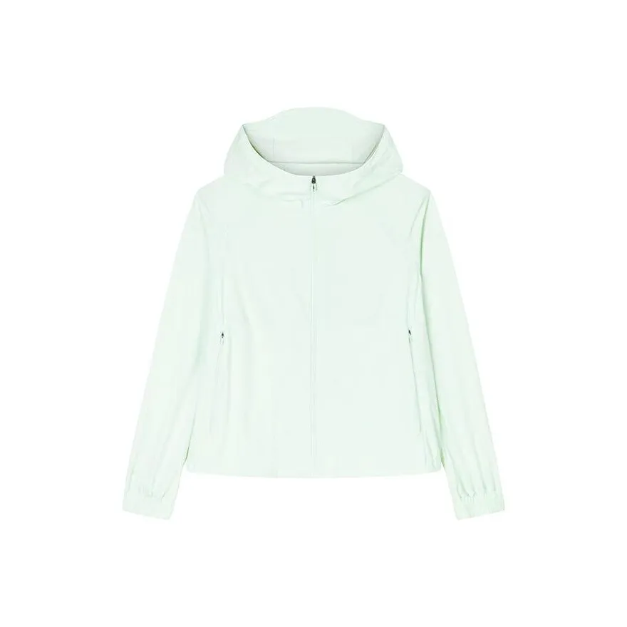 Anta UV Protection Sun Protection Clothing Women's Mongolian Green Jade
