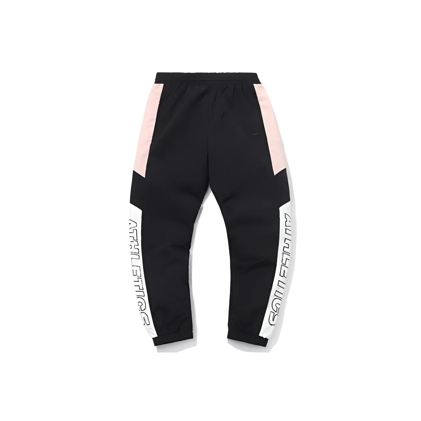 LINING Черно-розовые Женские Вязаные Спортивные Брюки