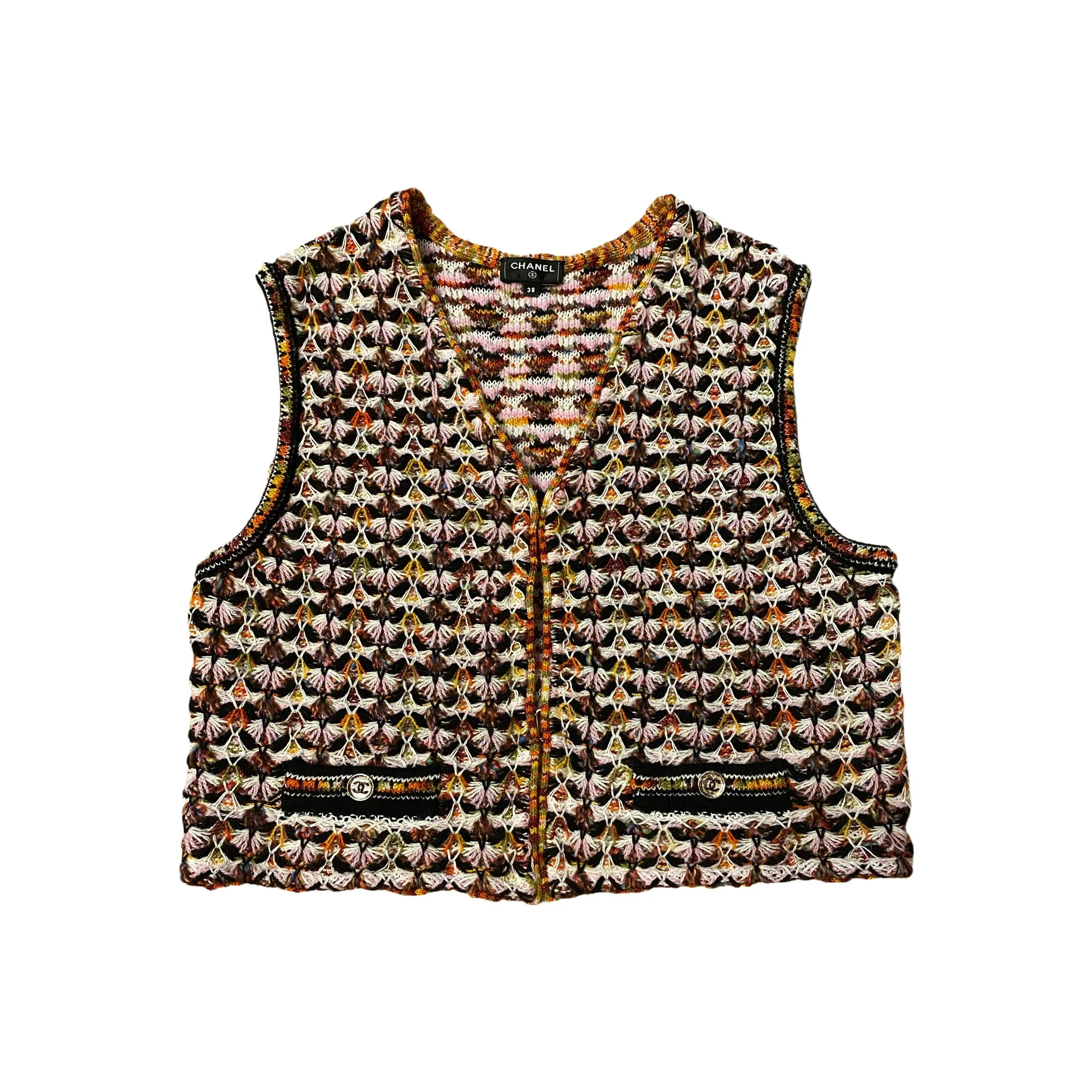 CHANEL Vests Women's Multicolor