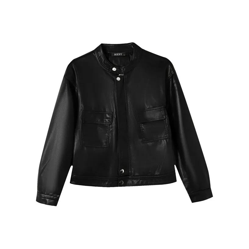 MKBY Leather Jackets Women's