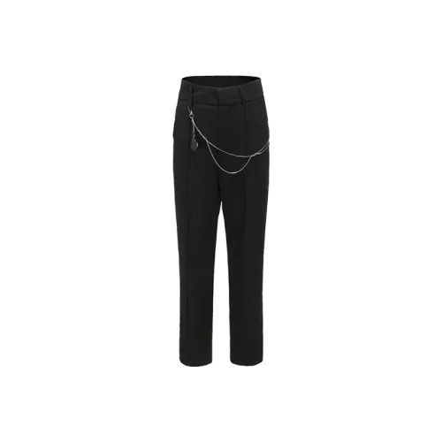 XANDRA Черные Женские Повседневные Брюки