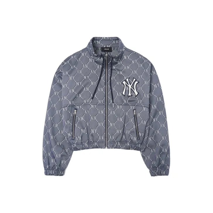 MLB MONOGRAMNEW YORK YANKEES Cropped Coats Women's Blue