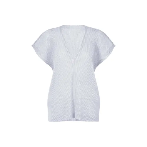 PLEATS PLEASE ISSEY MIYAKE Светло-серый Женские Трикотаж