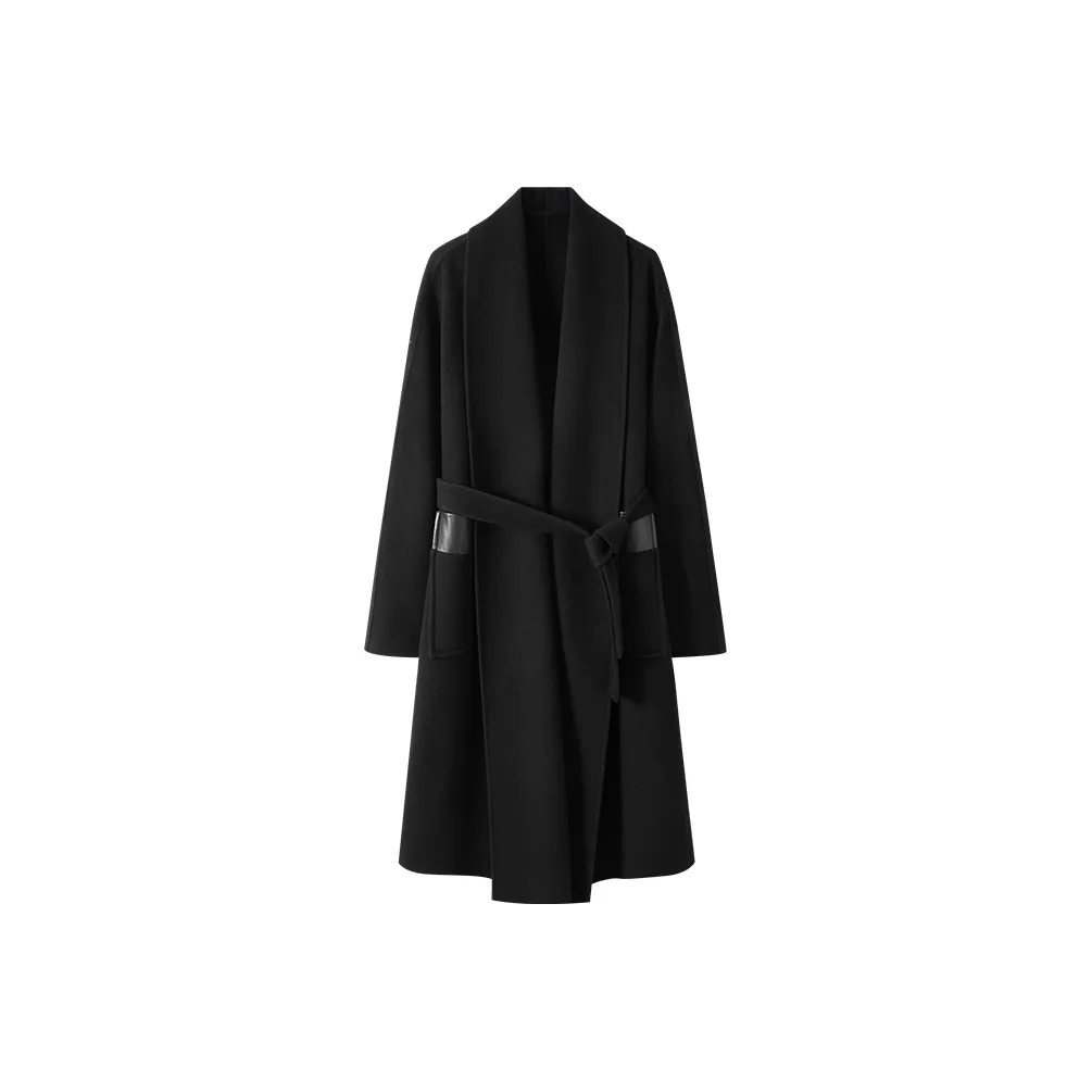 MOSIIMORII Пальто Женское Полночь Черный