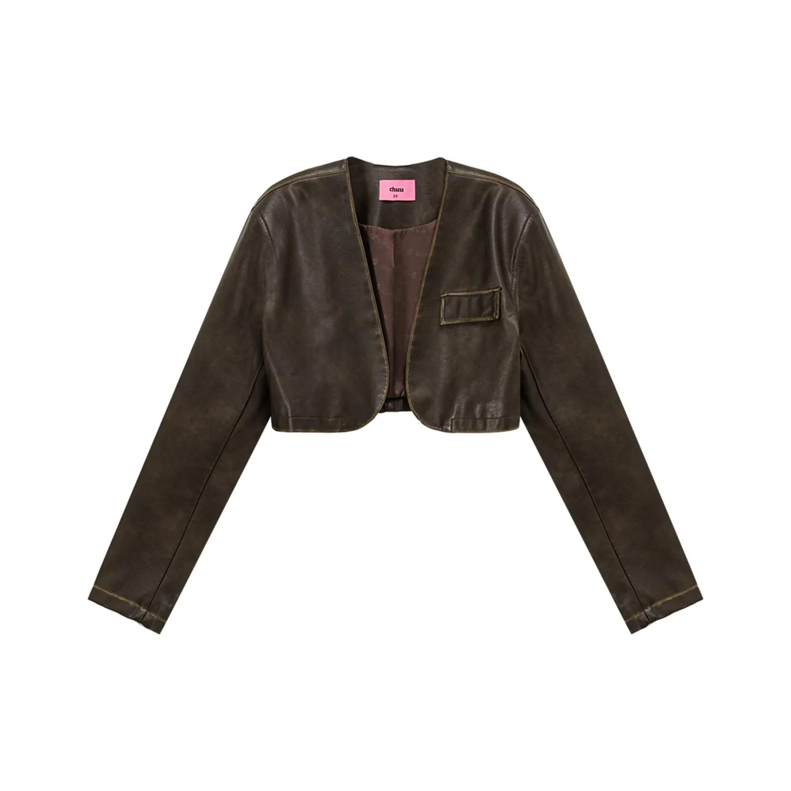 CHUU Женские кожаные куртки