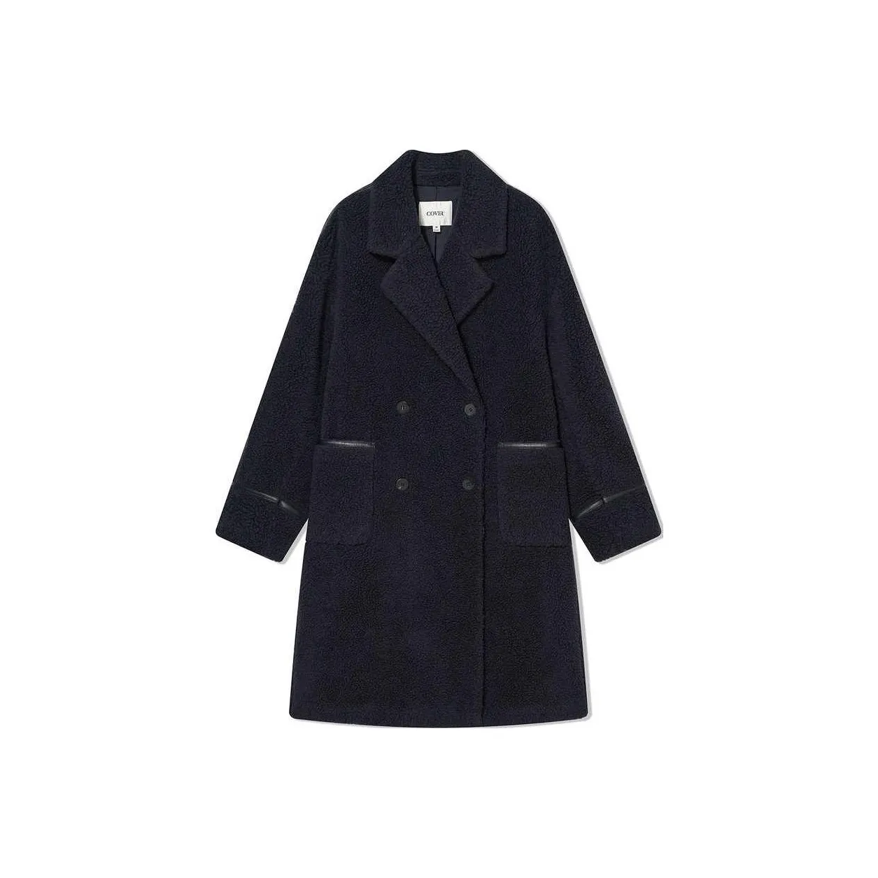 COVERINS Coats Women's Navy Blue