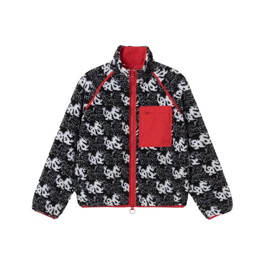 Куртка из бархата Feel от LACOSTE женская черная