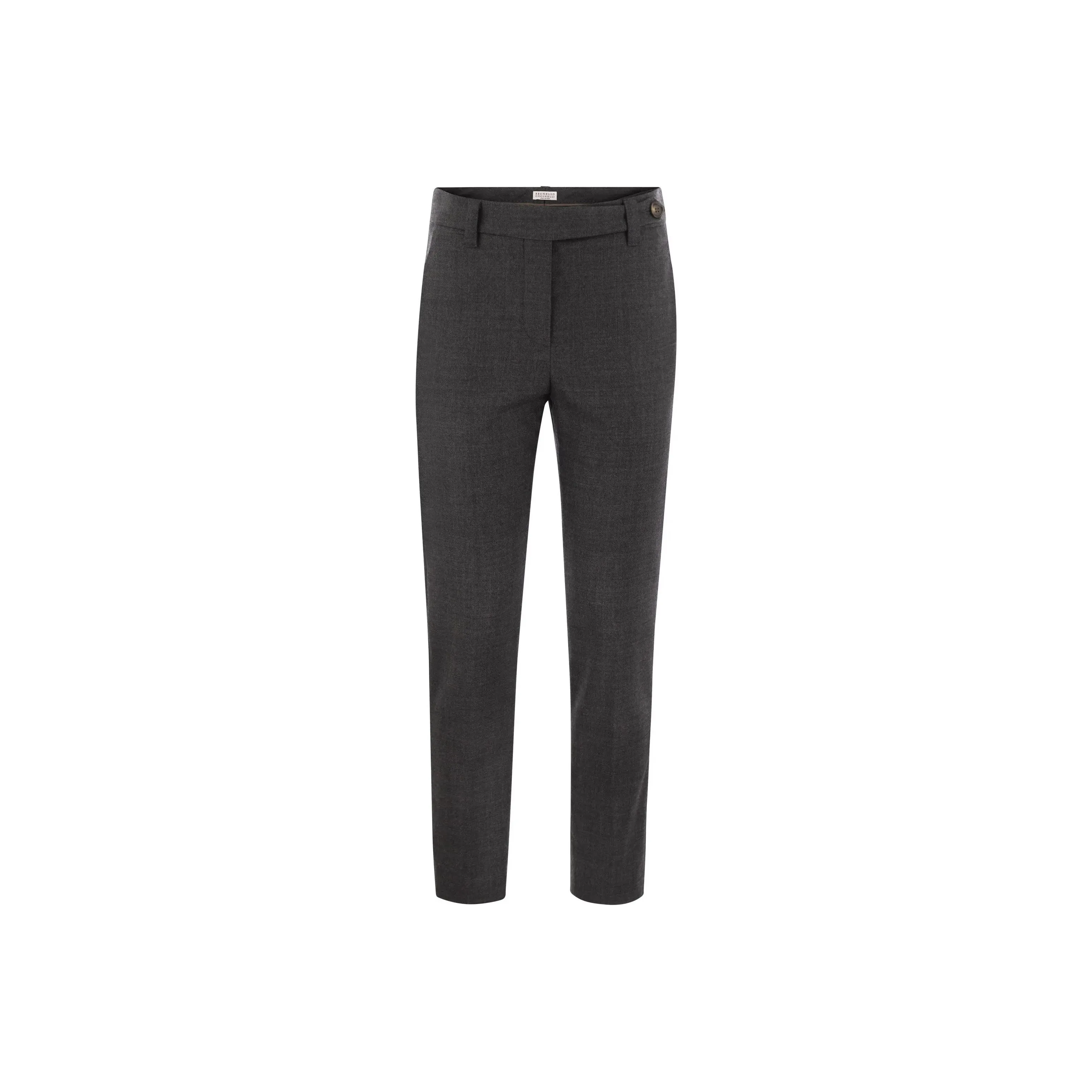 Brunello Cucinelli Stretched Cigarette Trousers
