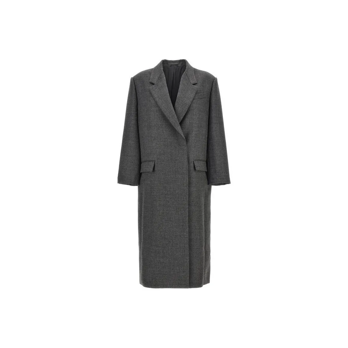 Brunello Cucinelli Long Sleeved Oversized Coat