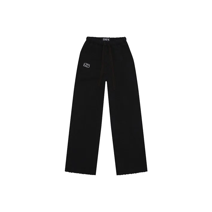 SMFK Wild World Wild World Series Knitted Sweatpants Women's Wilderness Black