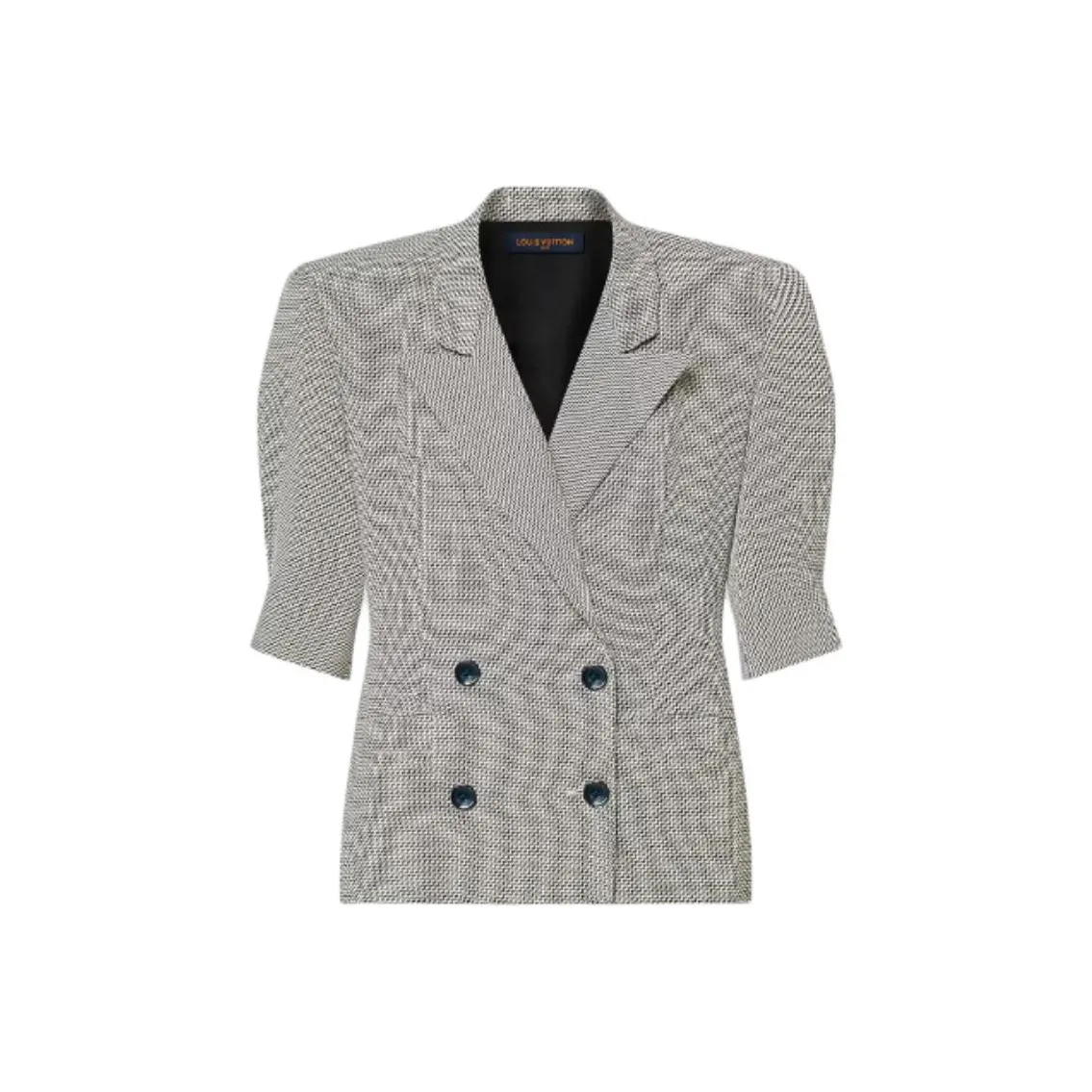 LOUIS VUITTON Zigzag Short Sleeved Blazer