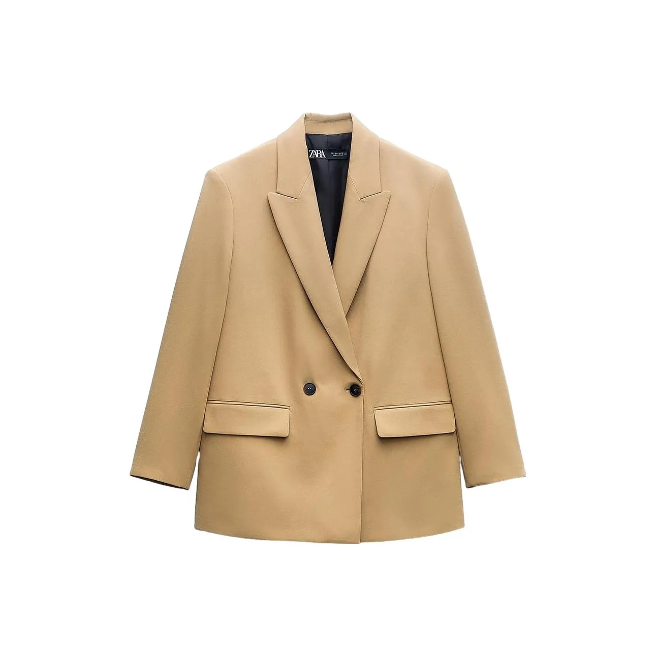 ZARA Business Suits Women's Tan