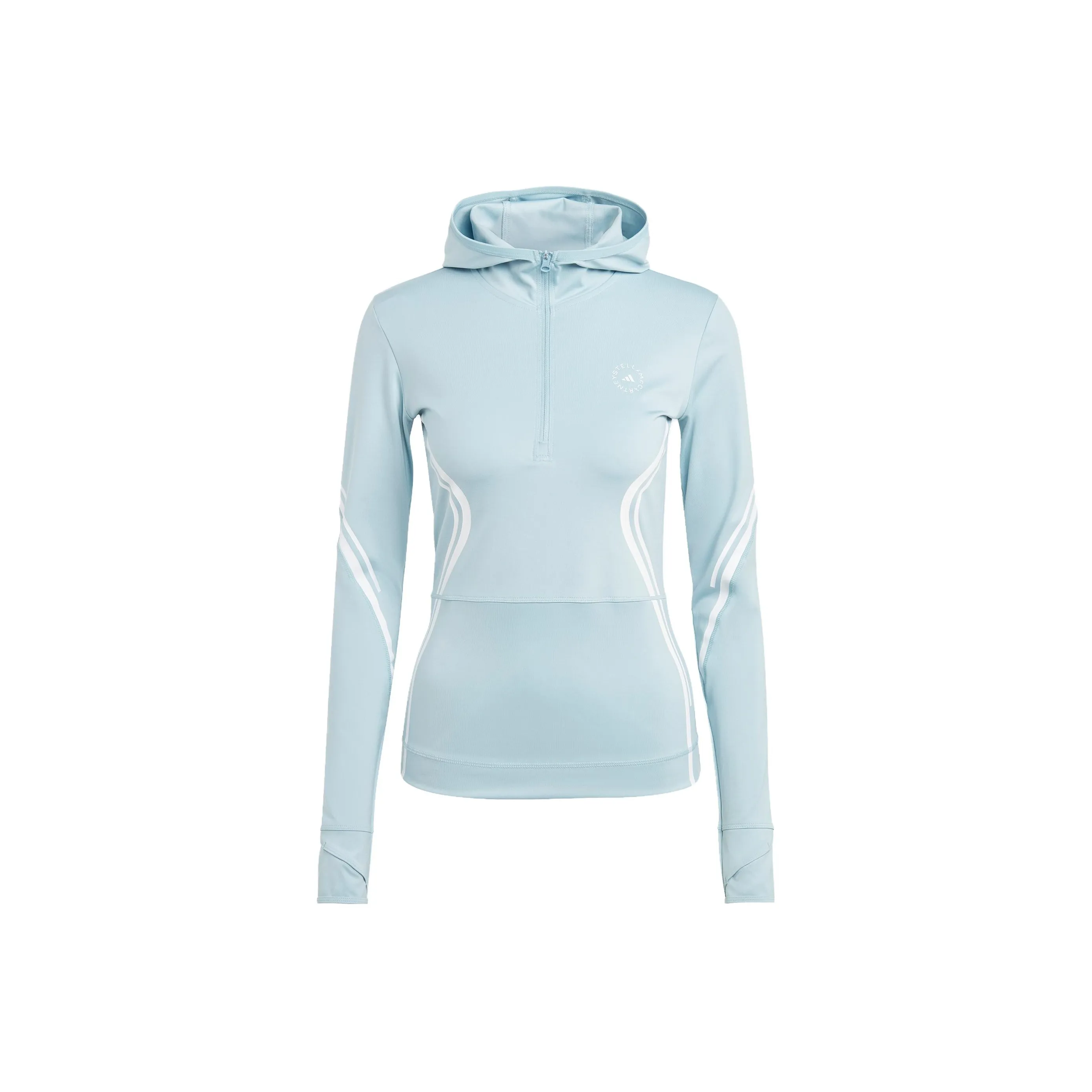 Adidas Светло-синий Женская одежда с защитой от УФ-лучей