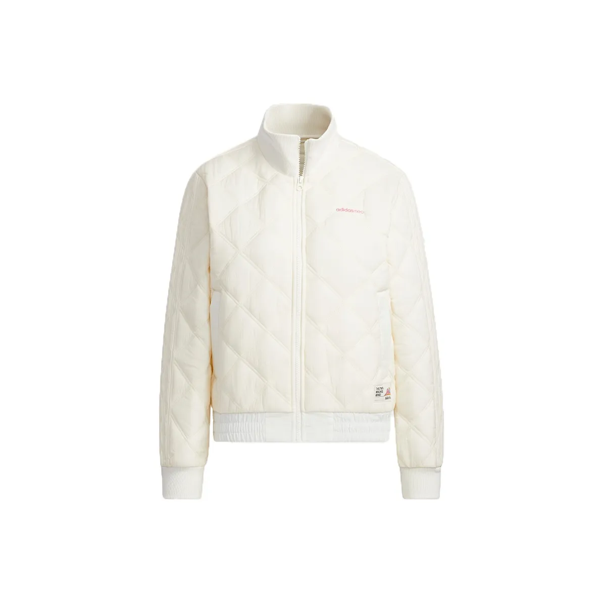 ADIDAS NEO Хлопковый пуховик Зимний Женский Айвори