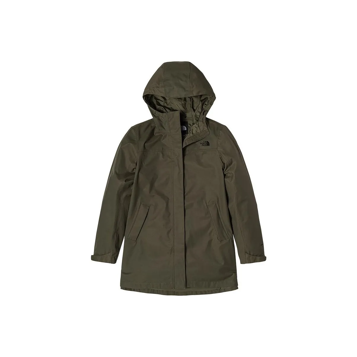 THE NORTH FACE City Outdoor Collection Waterproof And Windproof Windbreaker Jacket Women's Army Green