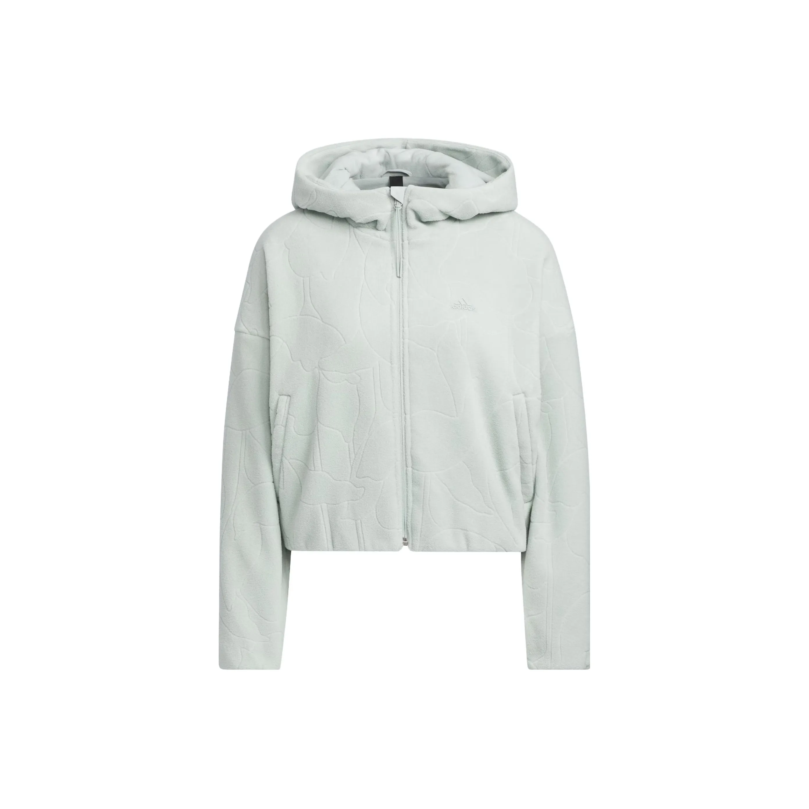 Adidas CITY ESCAPE Серебристо-серый Женские Бархатные Куртки