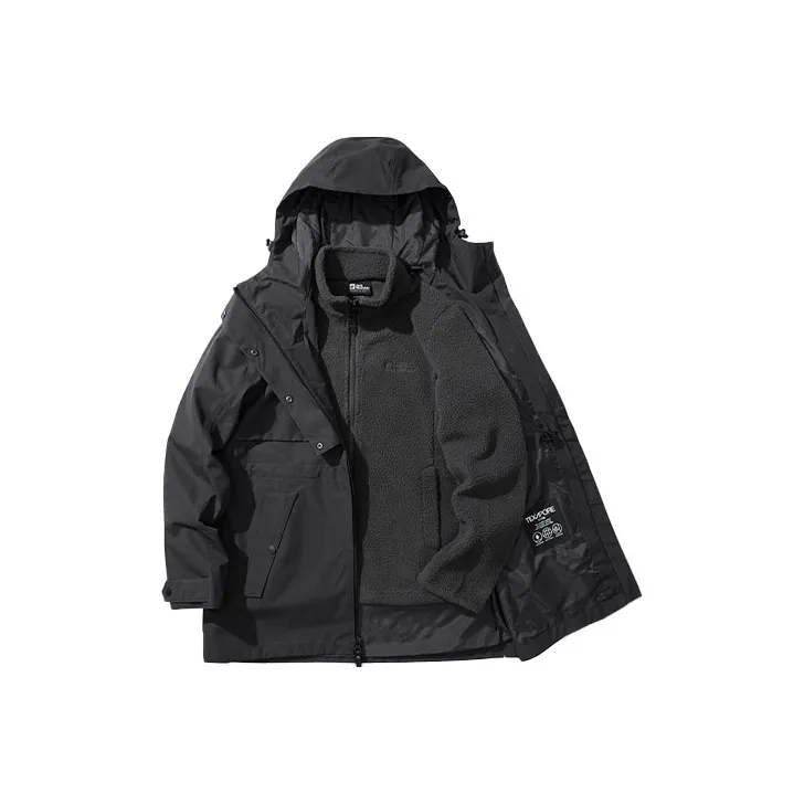 Jack Wolfskin Outdoor Hiking Waterproof And Windproof To Keep Warm Windbreaker Jacket Women's