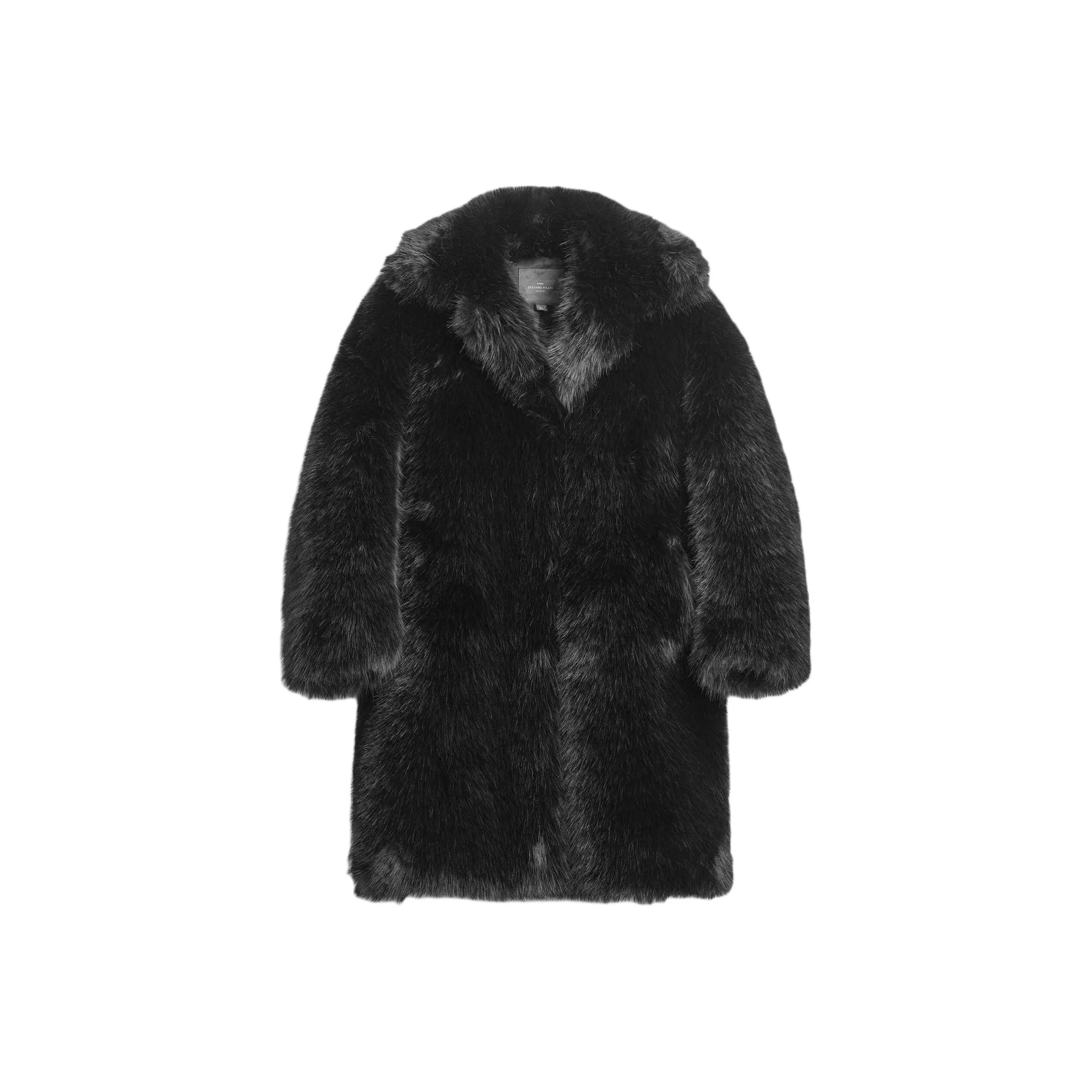 ZARA Stefano Pilati Collaboration Coats Women's Black