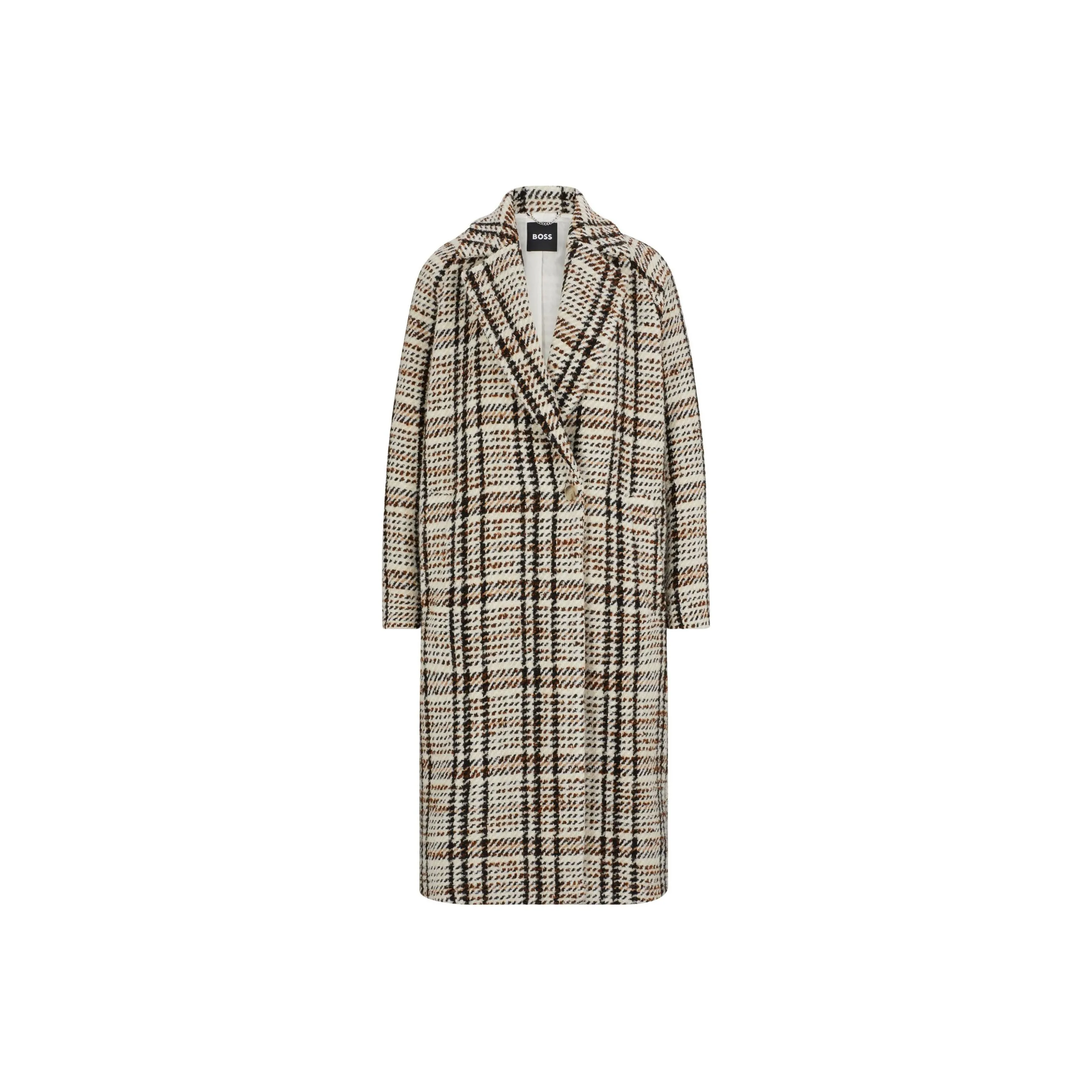HUGO BOSS Check pattern Coat