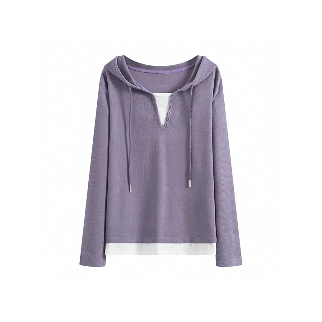 SYEEE WITH U Толстовка Женская Фиолетовая