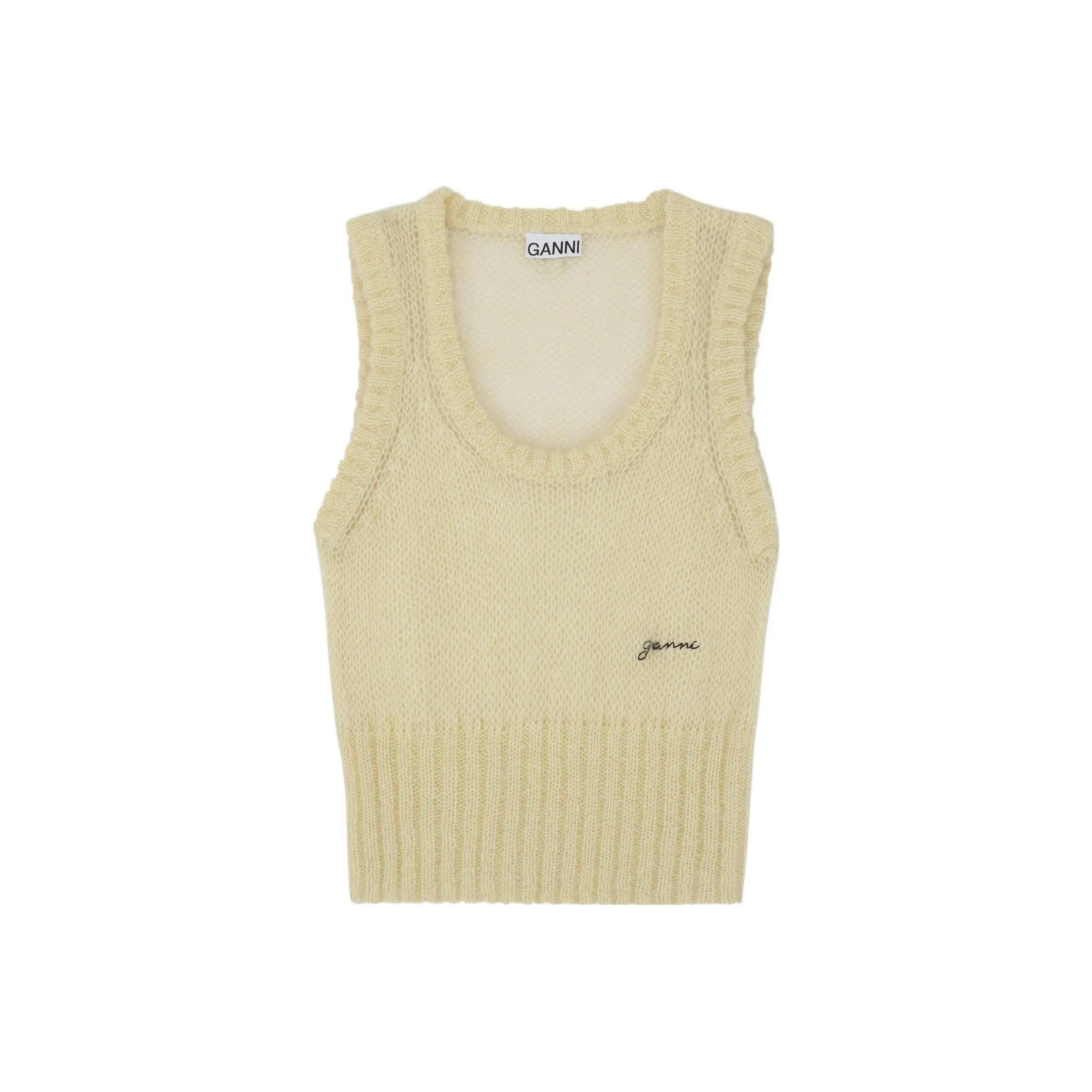 GANNI Open Vest 'Flan'