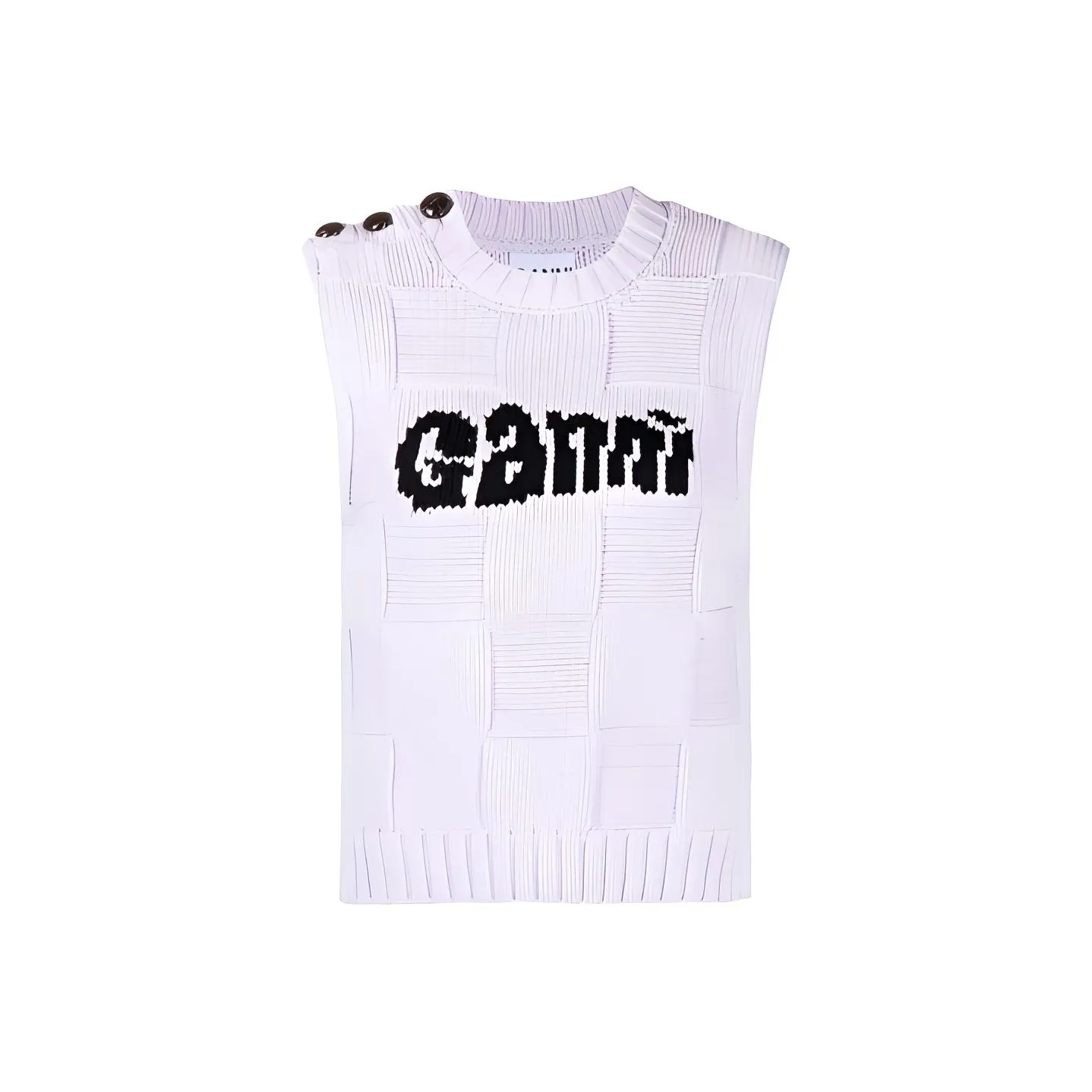 GANNI Фиолетовые Женские Жилеты