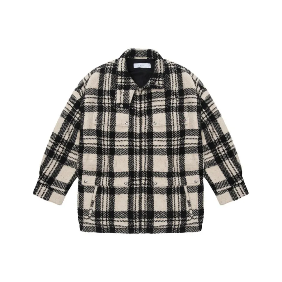 Iro Bielo Checked Coat