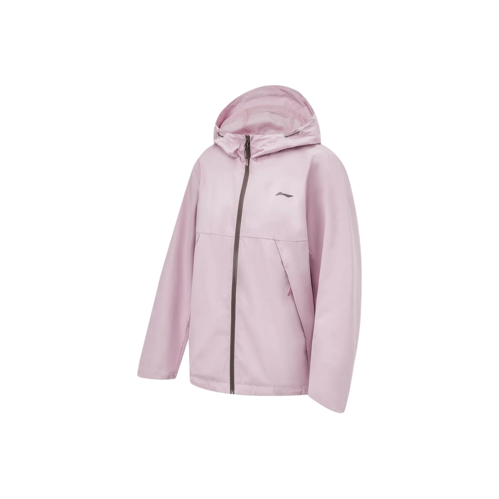 LiNing Fitness Series Trench Coat Women's Lotus Red Purple