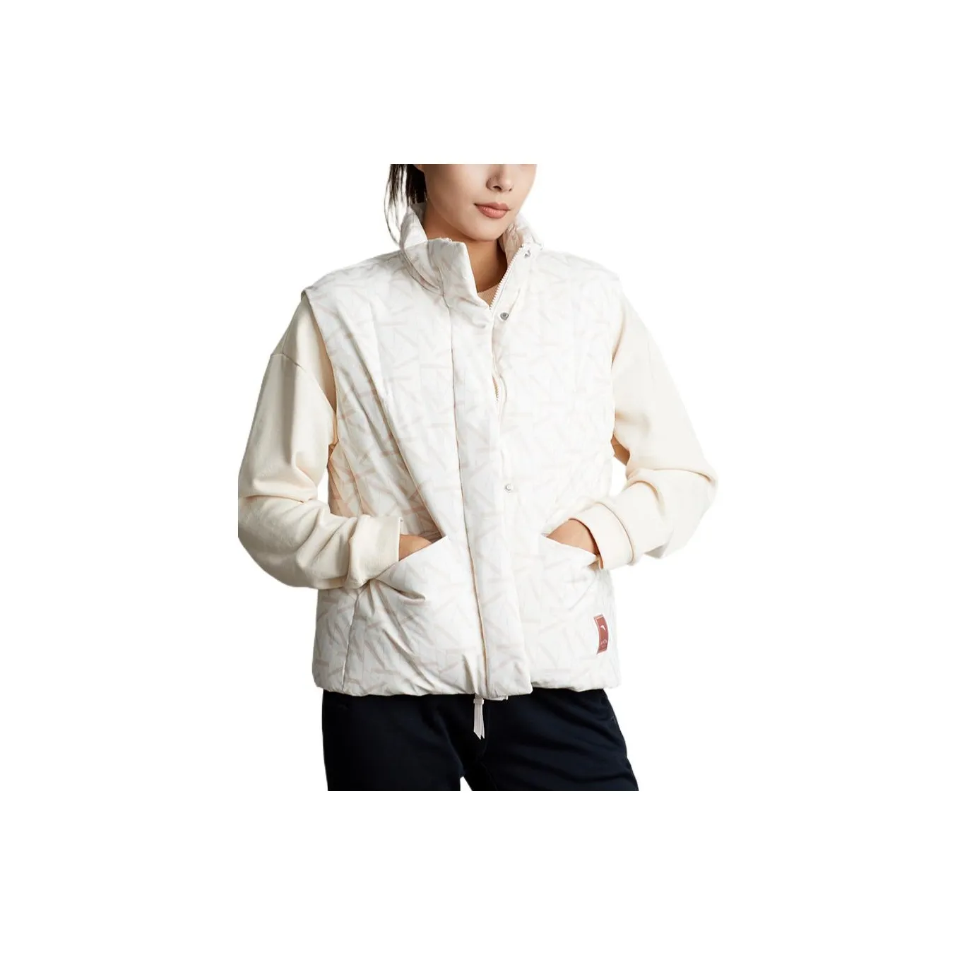 Anta Жилет Женские Светлый Пастельный Розовый