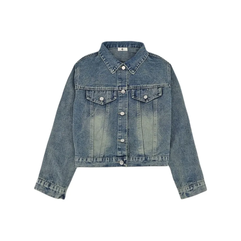 Mm Denim Jackets Women's Blue