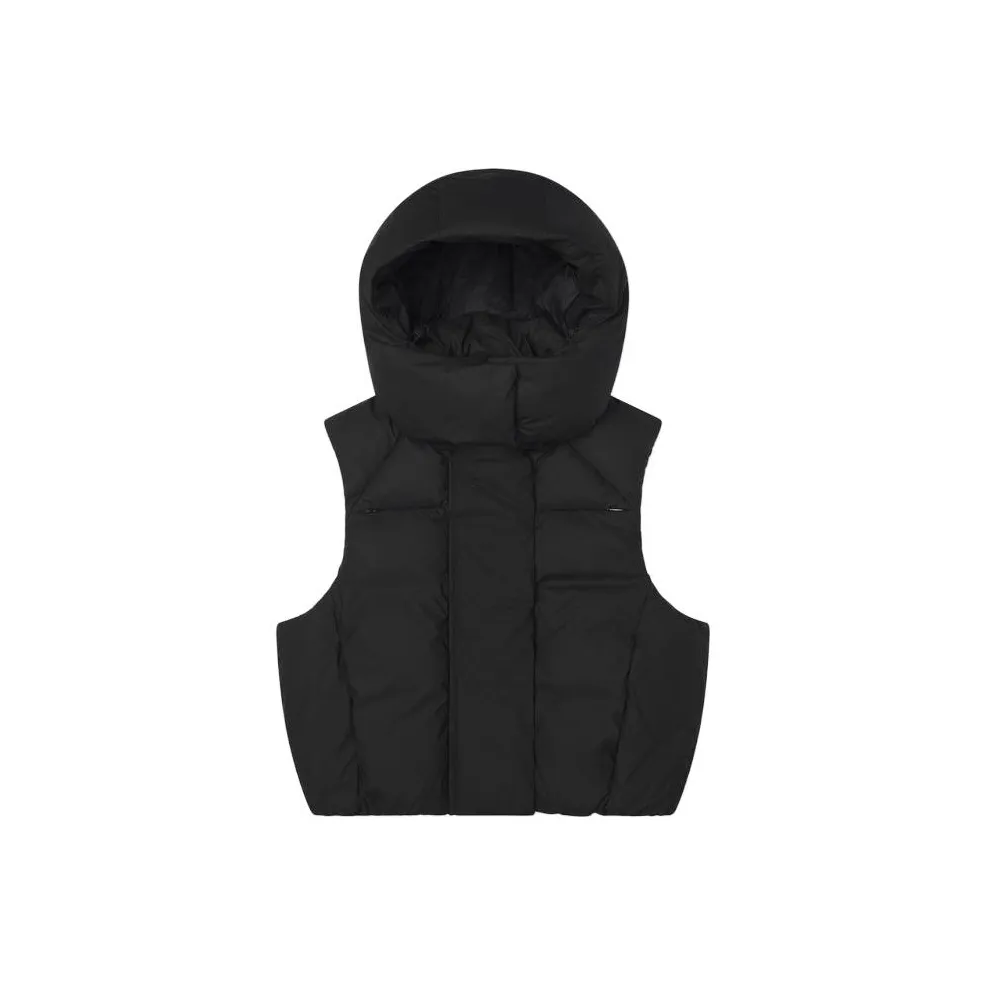 Khy DROP 002 Series Puffer Жилет Женские Черный