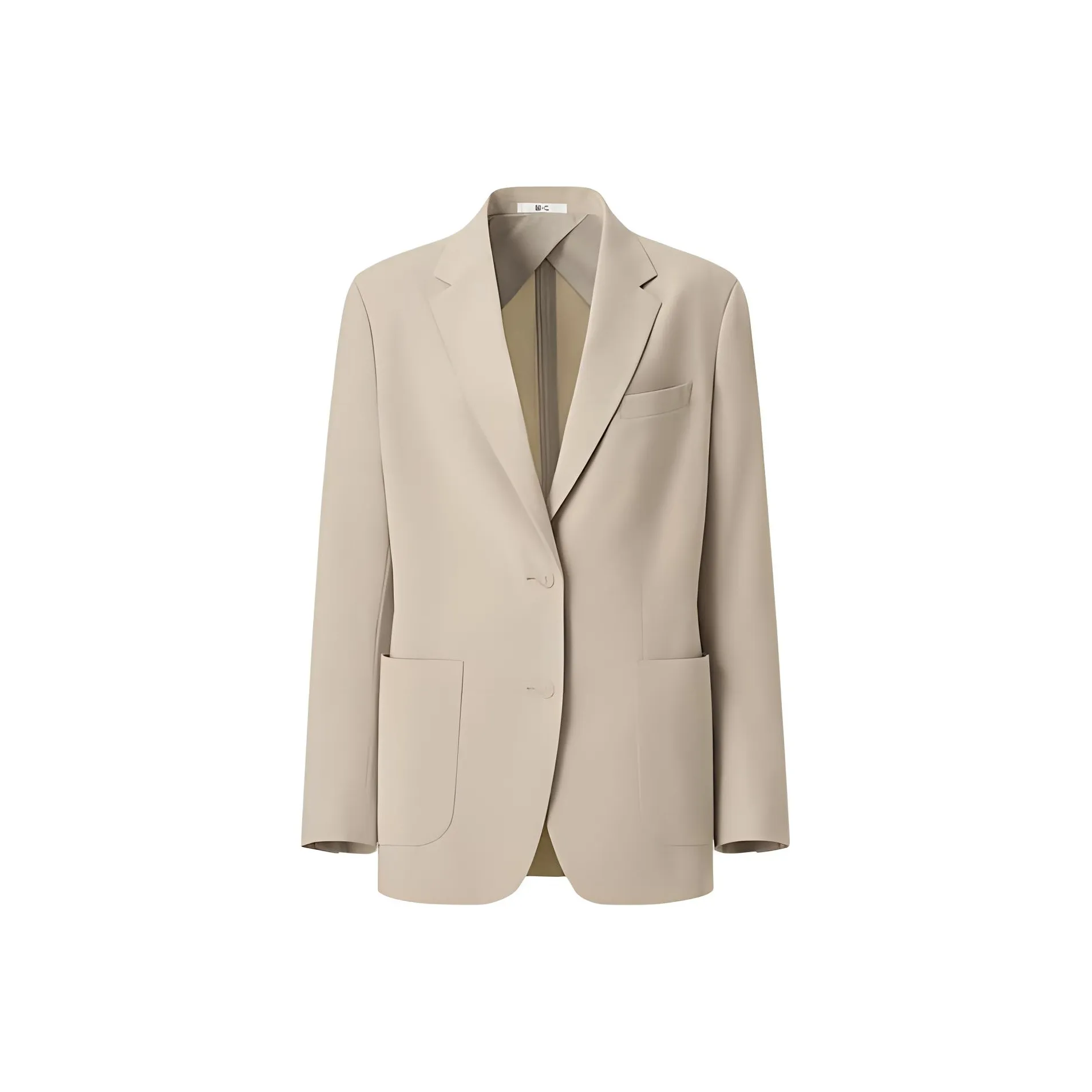UNIQLO Бизнес-костюм женский бежевый