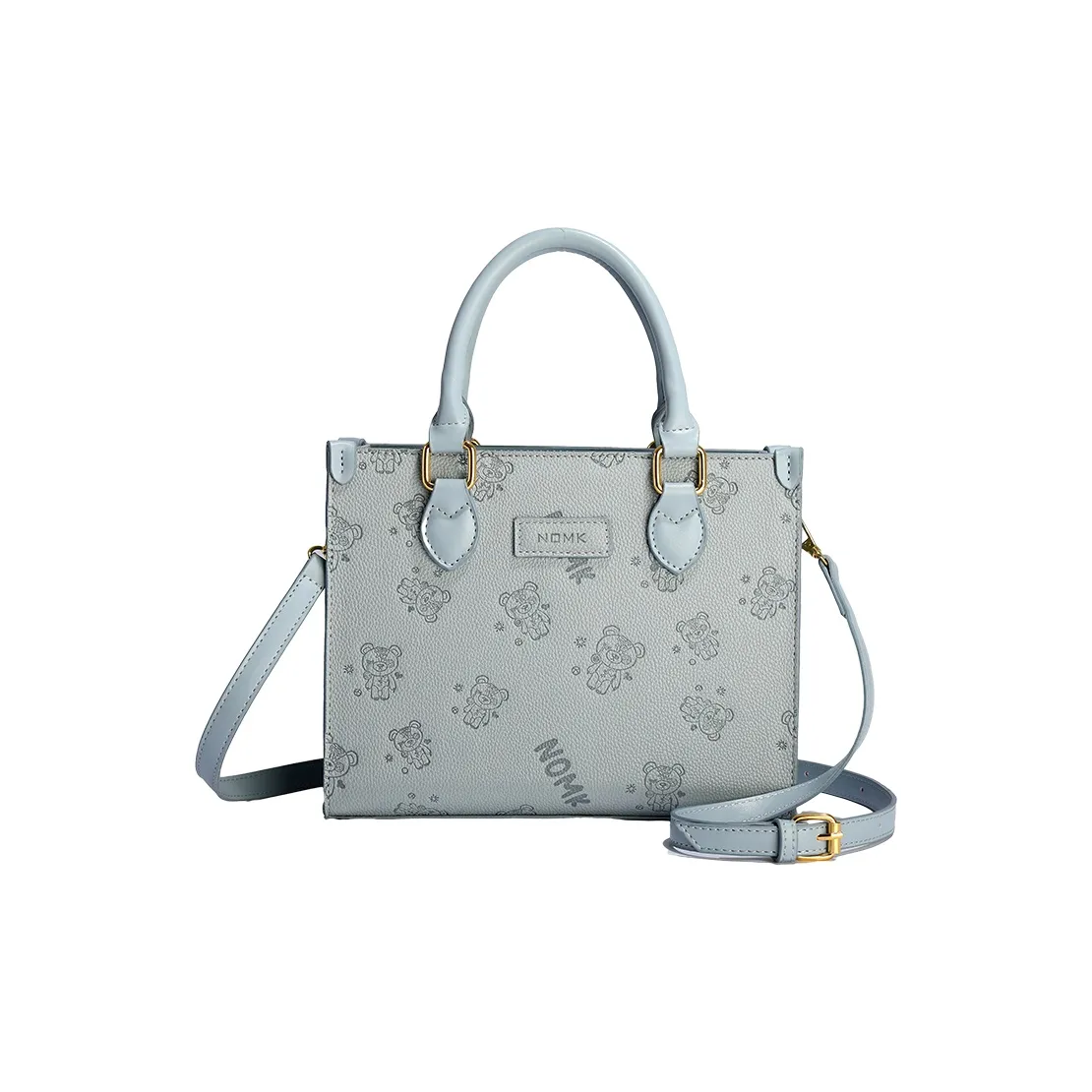 NOMK ПУ (полиуретан) Сумка через плечо Сумка Женская Синий Розовый Экрю