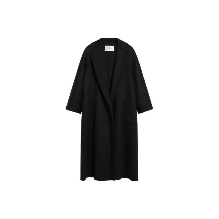 MaxMara Labbro Series Coats Women's Black