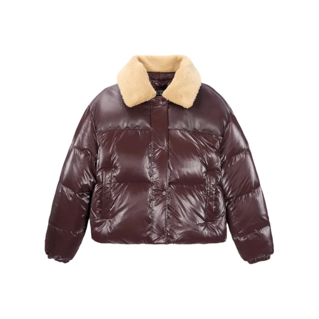 GUESS Коричневые Женские Пуховики