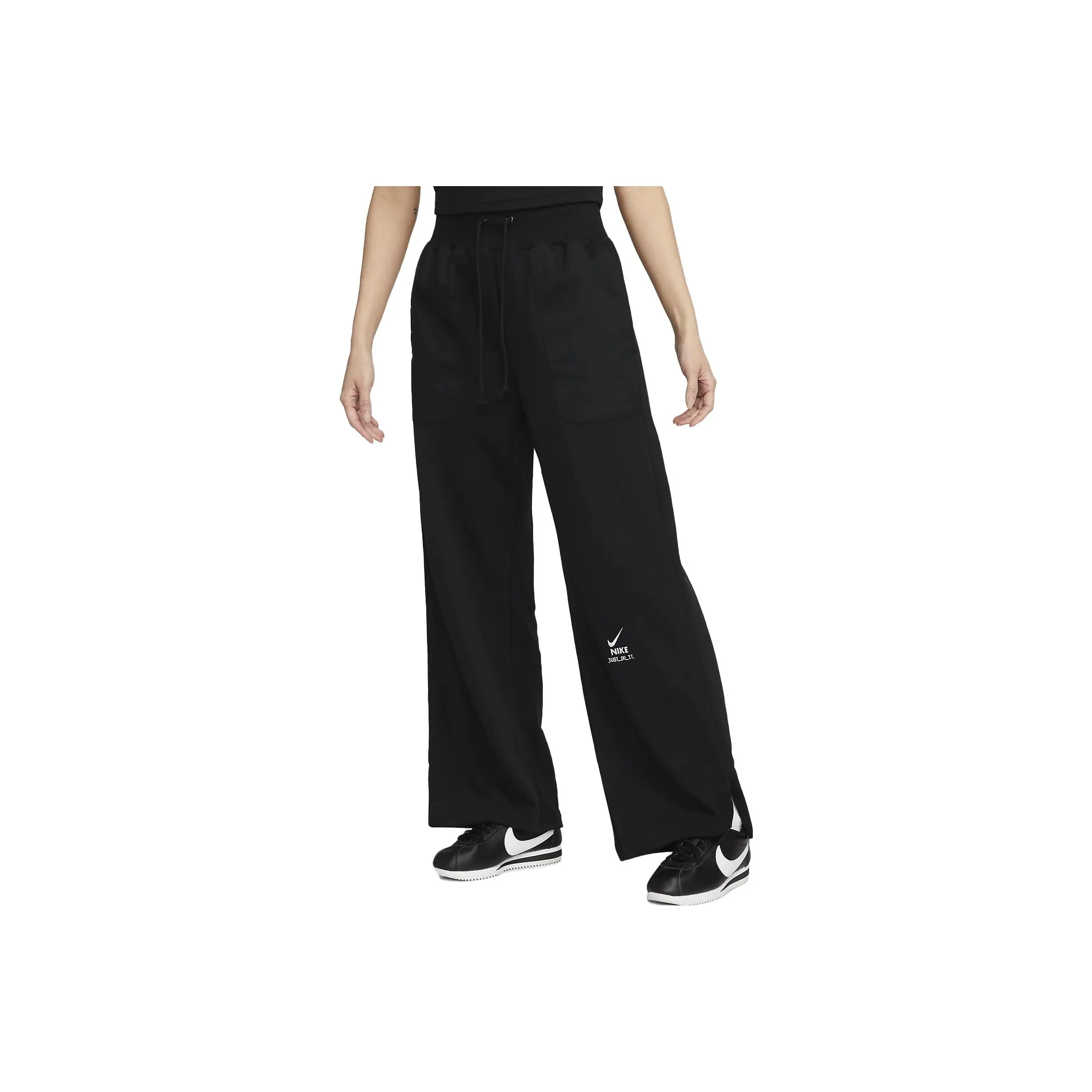 Nike Повседневные брюки Женские Черный