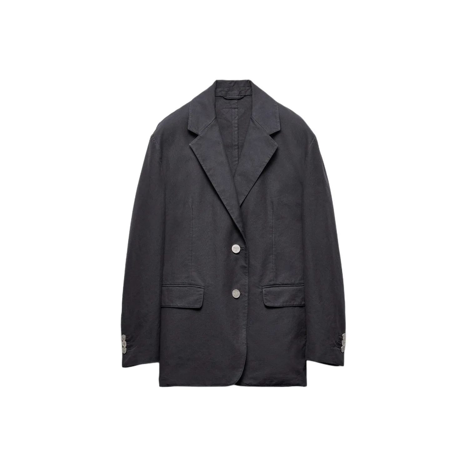 PRADA Single breasted Cotton Blazer