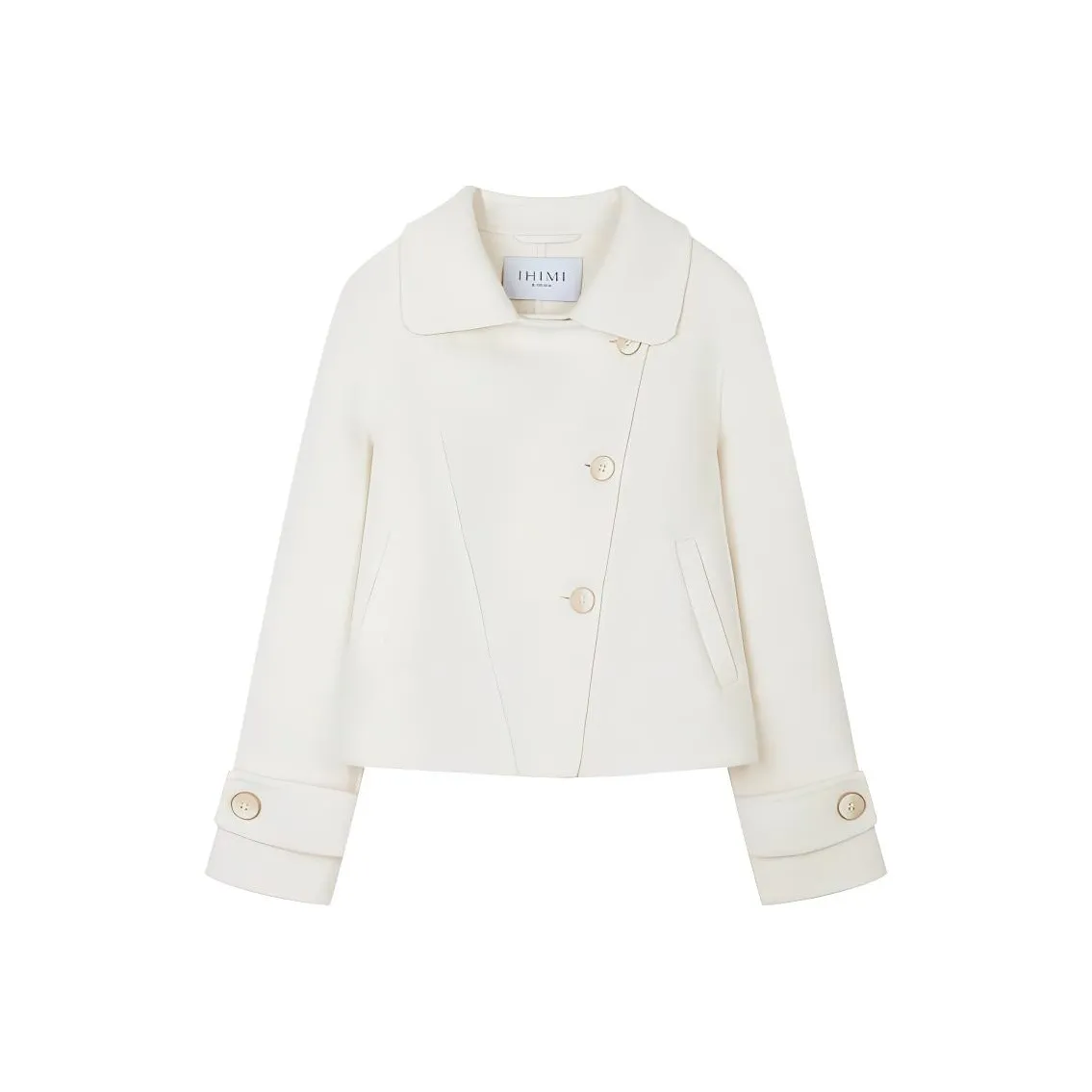 IHIMI Экрю Женское Пальто