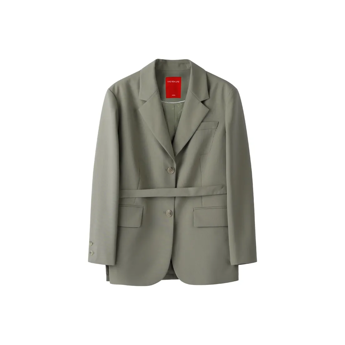 THE SEA LIFE Бизнес-костюм женский мерцающий зеленый